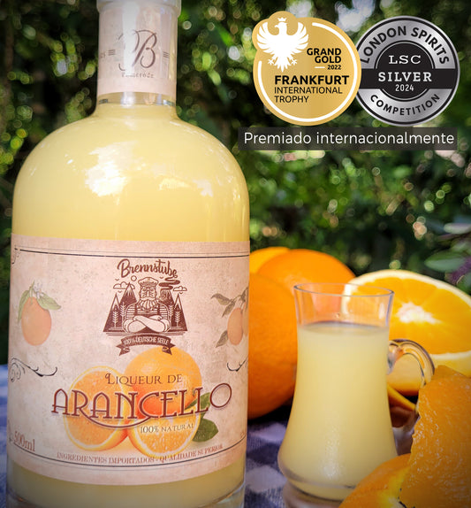 Arancello Brennstube – Licor artesanal premiado de Laranja Bahia