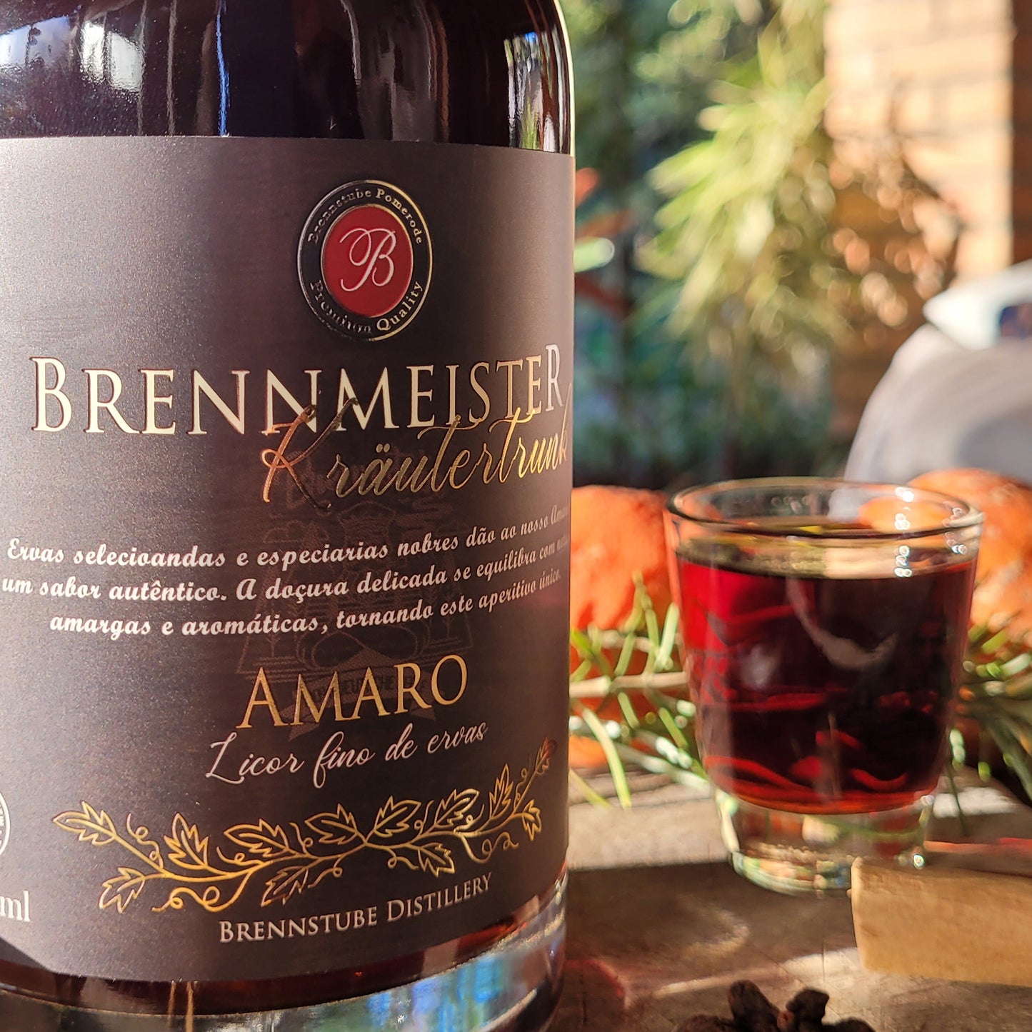 Brennmeister Brennstube – Licor artesanal premiado de Ervas