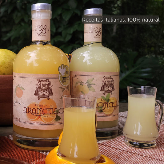 Kit Limoncello e Arancello Brennstube – Licores artesanais premiados