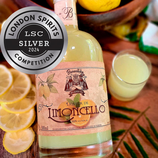 Kit 3x Limoncello Brennstube — Licor Artesanal Premiado de Limão-Siciliano