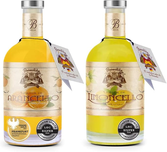 Kit Limoncello e Arancello Brennstube – Licores artesanais premiados