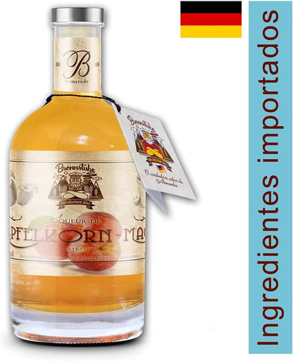 Apfelkorn Premium - Licor fino de Maçã intense - Kit com 3 garaffas