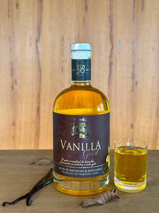 Vanilla Gold - Licor de Baunilha e Especiarias