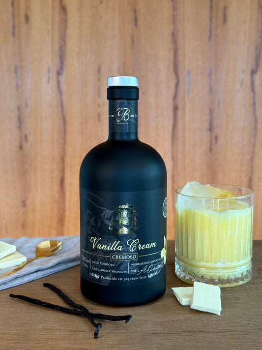 Vanilla Cream - Licor Cremoso de Baunilha e Especiarias,