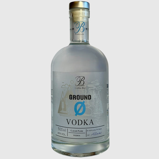 Vodka Ground Zero – Vodka bidestilada, premiada - Brennstube